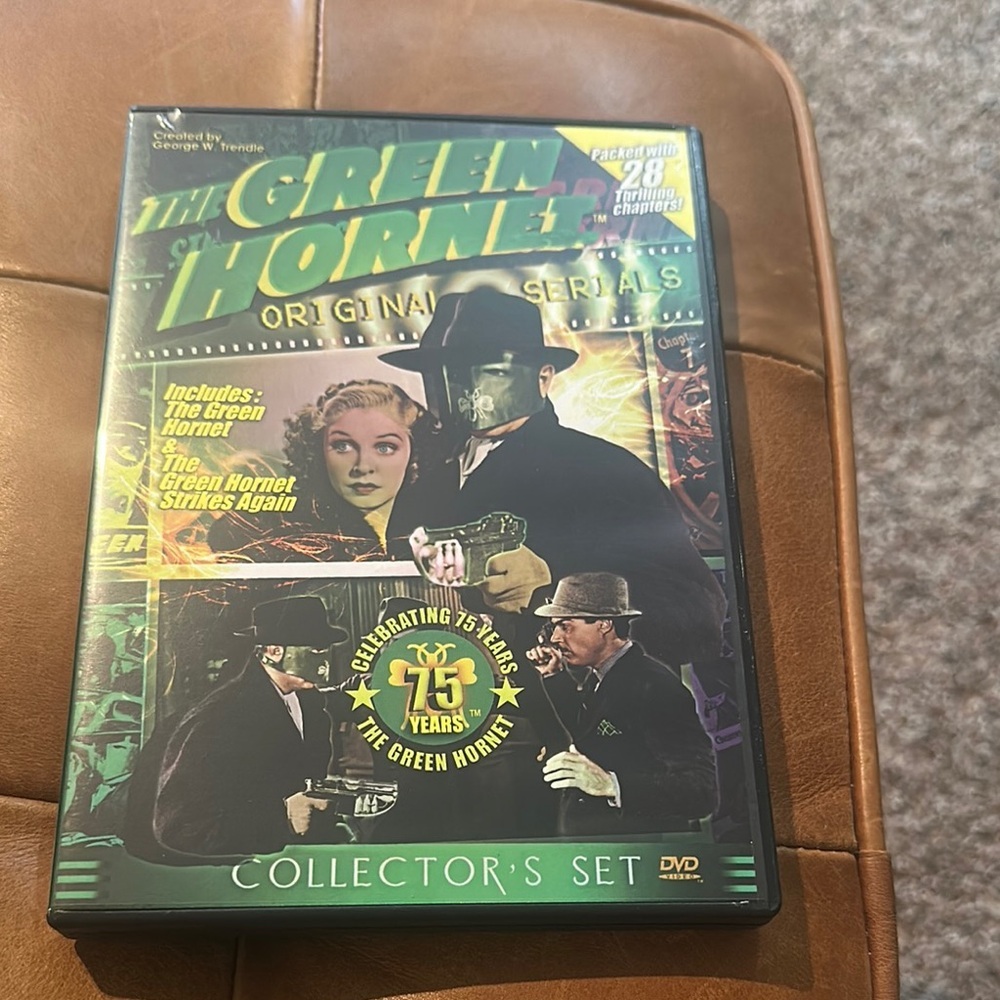 Green and Yellow Sci-Fi DVD Collection